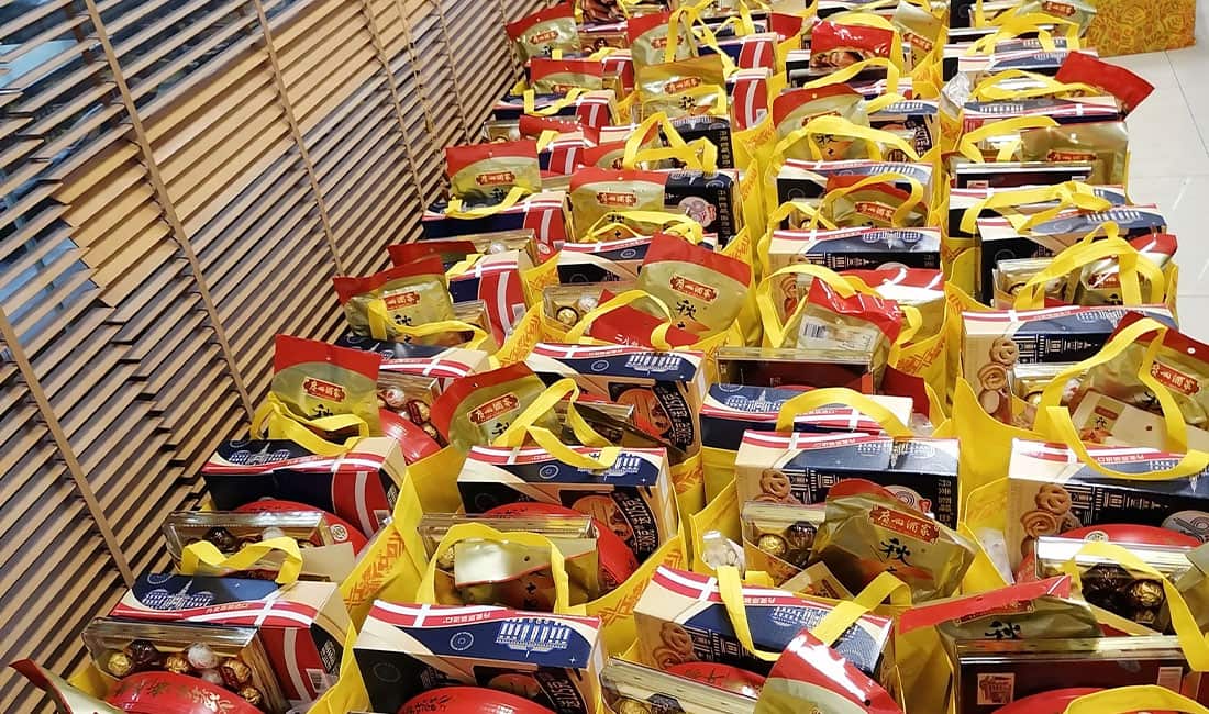 DAQU Had Give Up Chinese New Year Special Gift Bags to the Employees